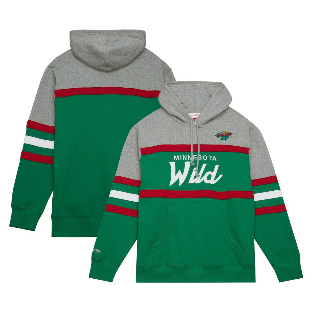 Minnesota Wild Head Coach Pullover Hoodie - Green/Gray - NHL 200328524