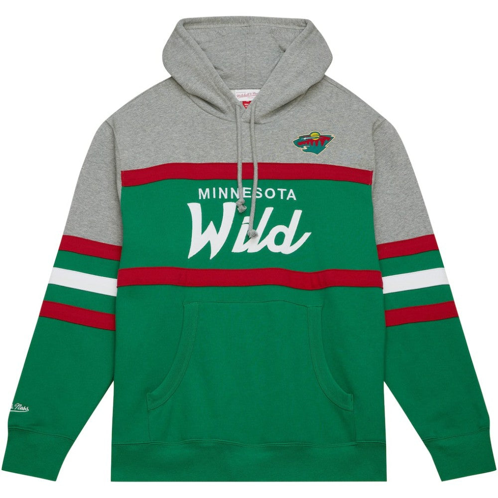 Minnesota Wild Head Coach Pullover Hoodie - Green/Gray - NHL 200328524