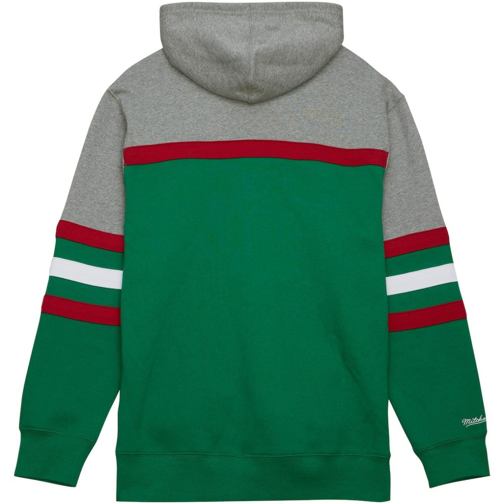 Minnesota Wild Head Coach Pullover Hoodie - Green/Gray - NHL 200328524