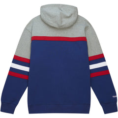 New York Rangers Head Coach Pullover Hoodie - Blue/Gray - NHL 200328530