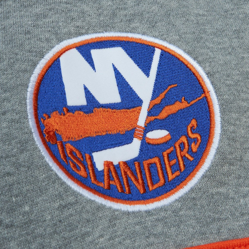 New York Islanders Head Coach Pullover Hoodie - Royal/Gray - NHL 200328531