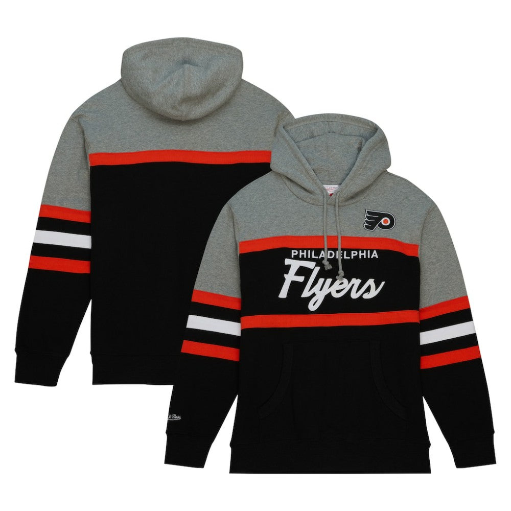 Philadelphia Flyers Head Coach Pullover Hoodie - Black/Gray - NHL 200328532