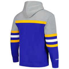 St. Louis Blues Head Coach Pullover Hoodie - Blue/Gray - NHL 200328536