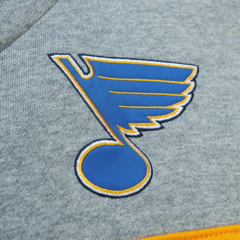 St. Louis Blues Head Coach Pullover Hoodie - Blue/Gray - NHL 200328536