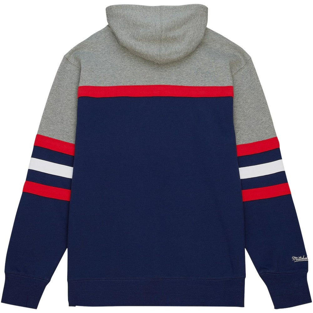 Washington Capitals Head Coach Pullover Hoodie - Navy/Gray - NHL 200328540