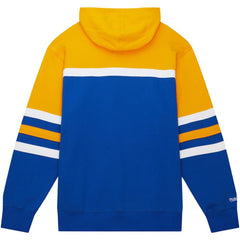 Buffalo Sabres Mitchell & Ness Head Coach Pullover Hoodie - Royal/Gold - NHL 200328541