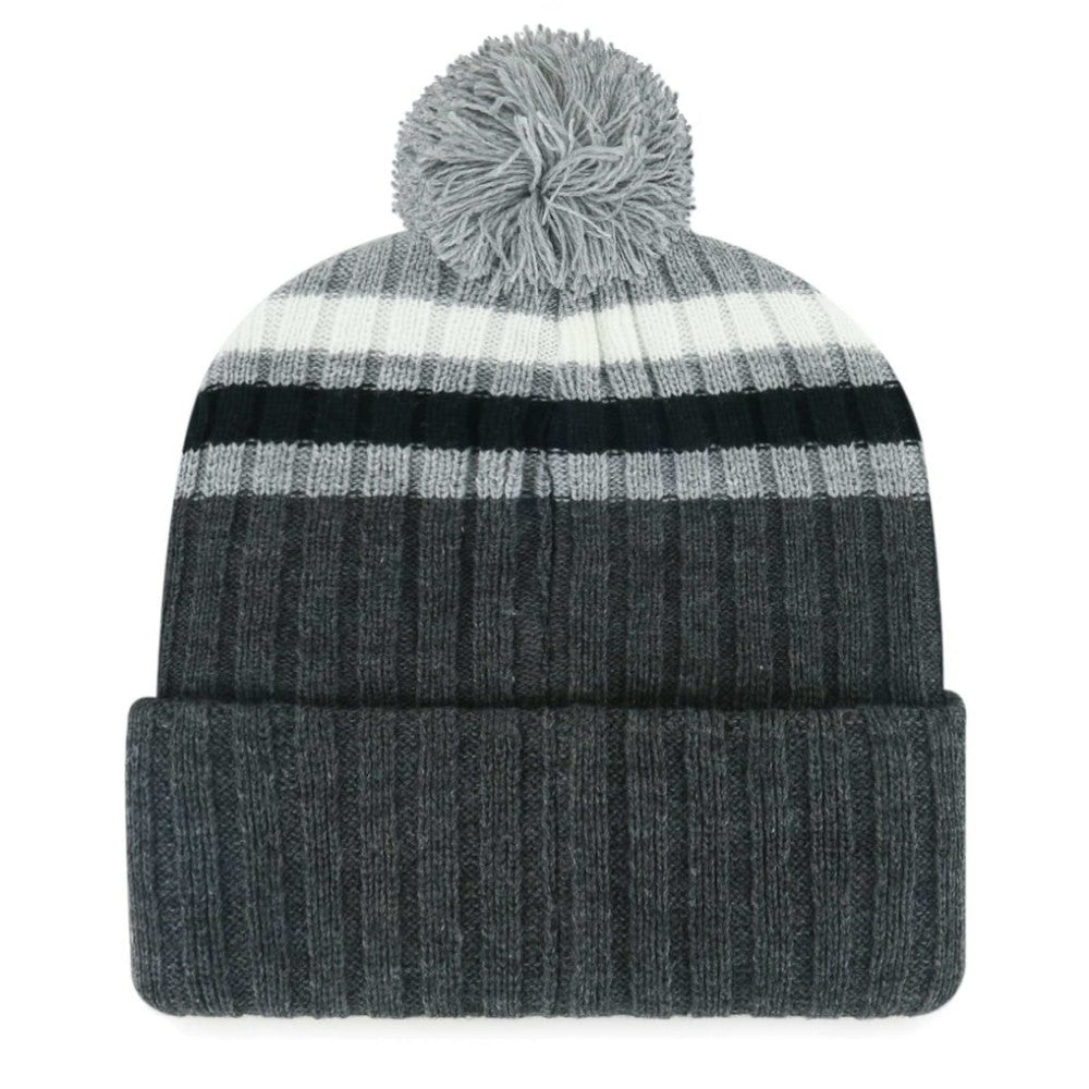 Chicago White Sox '47 Stack Cuffed Knit Hat with Pom - Gray - 47 brand Discount