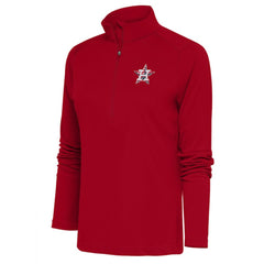 Houston Astros Antigua Women's Patriotic Tribute Half-Zip Pullover Top - Red - MLB on Sale