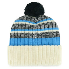 Miami Marlins '47 Tavern Cuffed Knit Hat with Pom - Natural - 47 brand Sale
