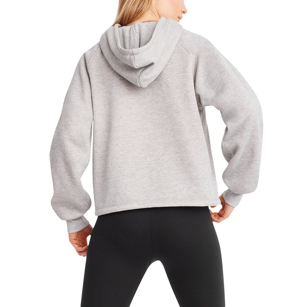 Dallas Cowboys DKNY Sport Women's Debbie Dolman Raglan Pullover Hoodie Heather Gray