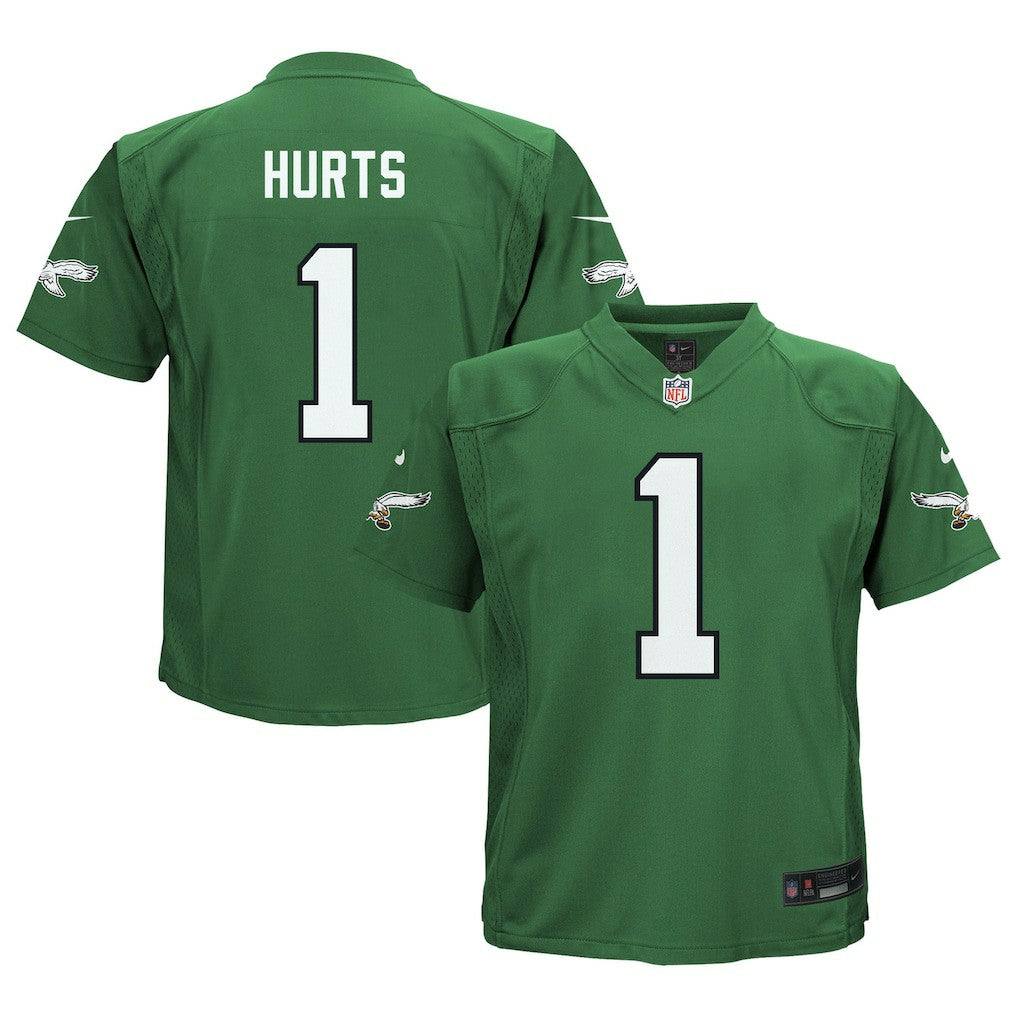 Nike Jalen Hurts Philadelphia Eagles Preschool Game Jersey Kelly Green