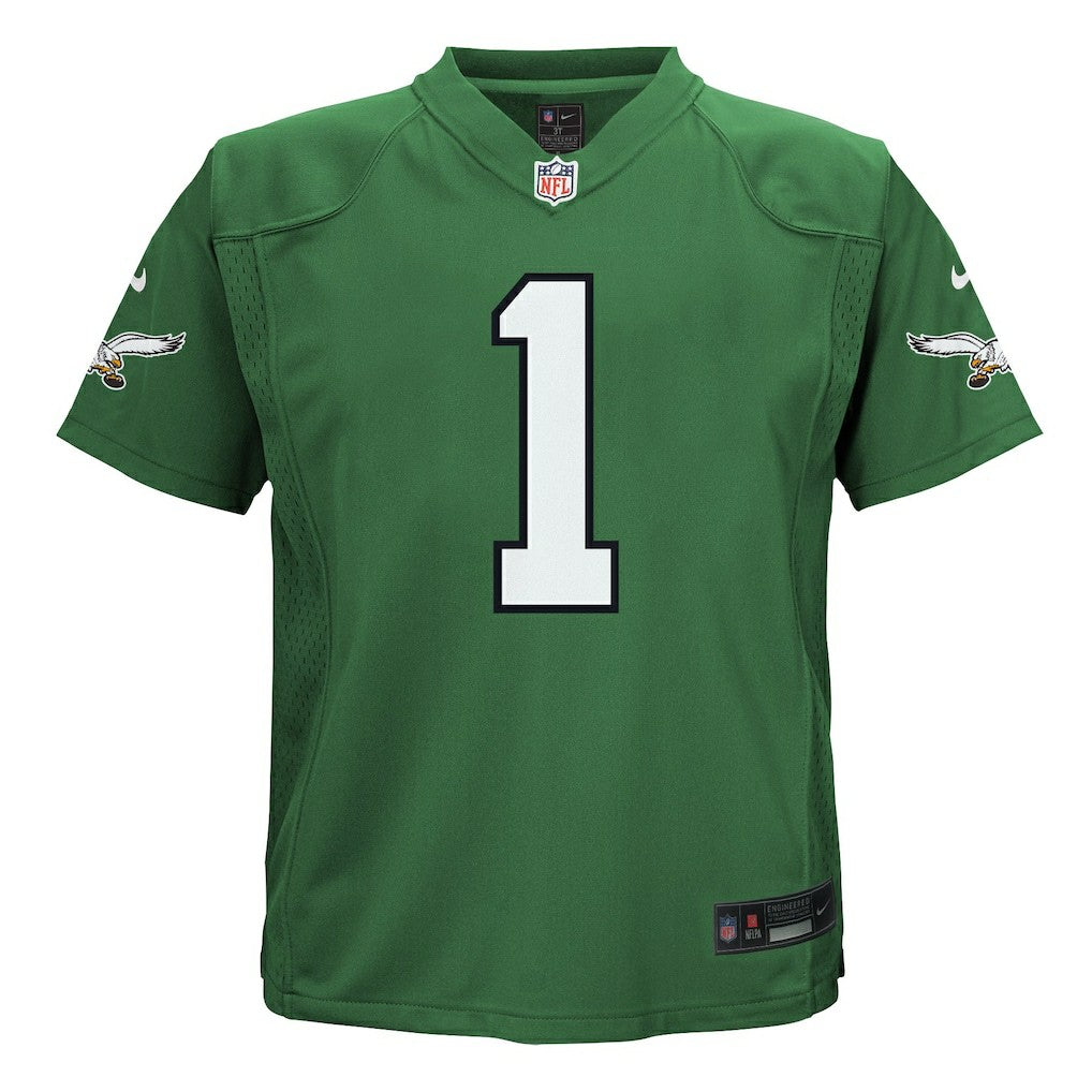 Nike Jalen Hurts Philadelphia Eagles Preschool Game Jersey Kelly Green