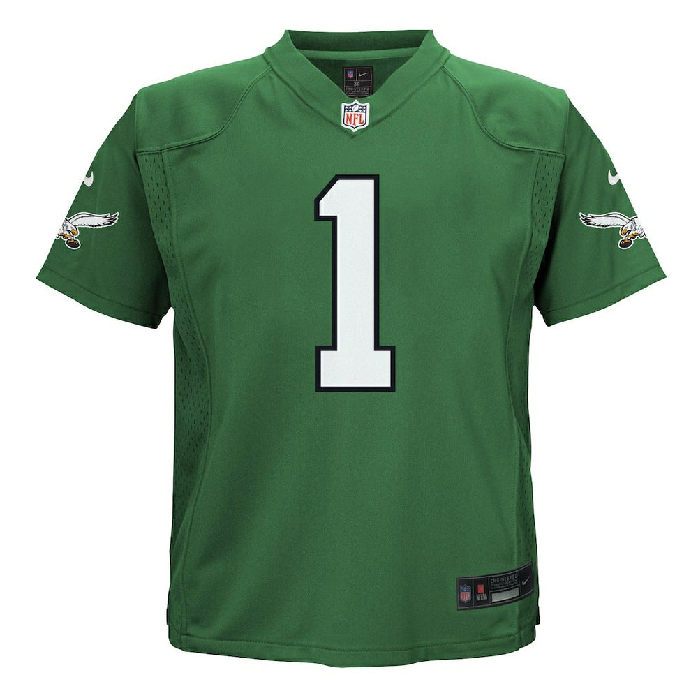 Nike Jalen Hurts Philadelphia Eagles Preschool Game Jersey Kelly Green