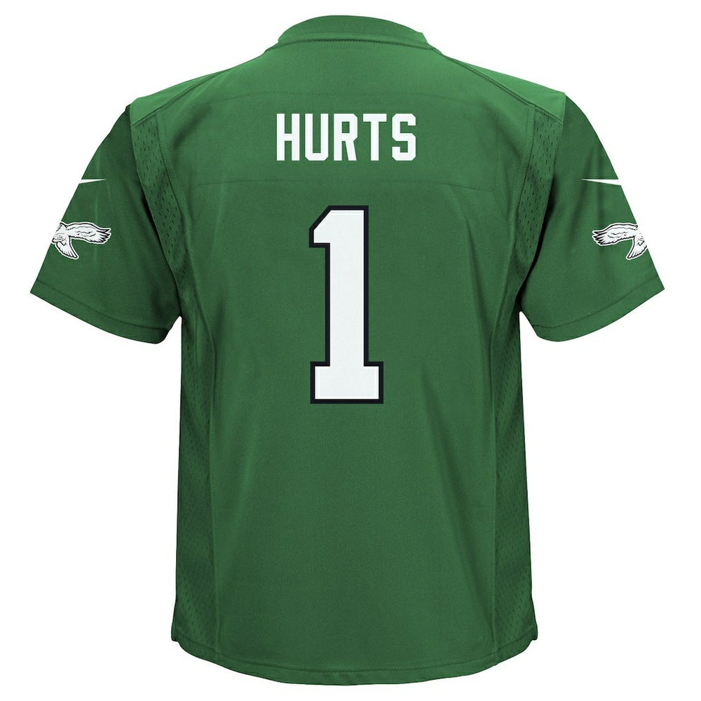 Nike Jalen Hurts Philadelphia Eagles Preschool Game Jersey Kelly Green