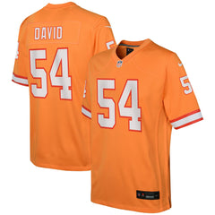 Nike Lavonte David Tampa Bay Buccaneers Youth Game Jersey Orange