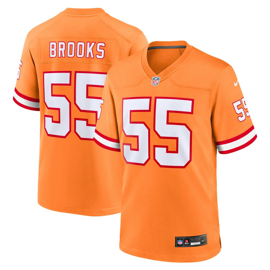 Nike Derrick Brooks Tampa Bay Buccaneers Youth Retired Player Game Jersey Orange