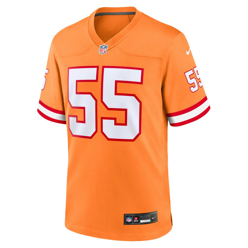 Nike Derrick Brooks Tampa Bay Buccaneers Youth Retired Player Game Jersey Orange