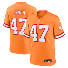 Nike John Lynch Tampa Bay Buccaneers Youth Retired Player Game Jersey Orange