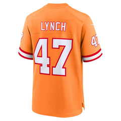 Nike John Lynch Tampa Bay Buccaneers Youth Retired Player Game Jersey Orange