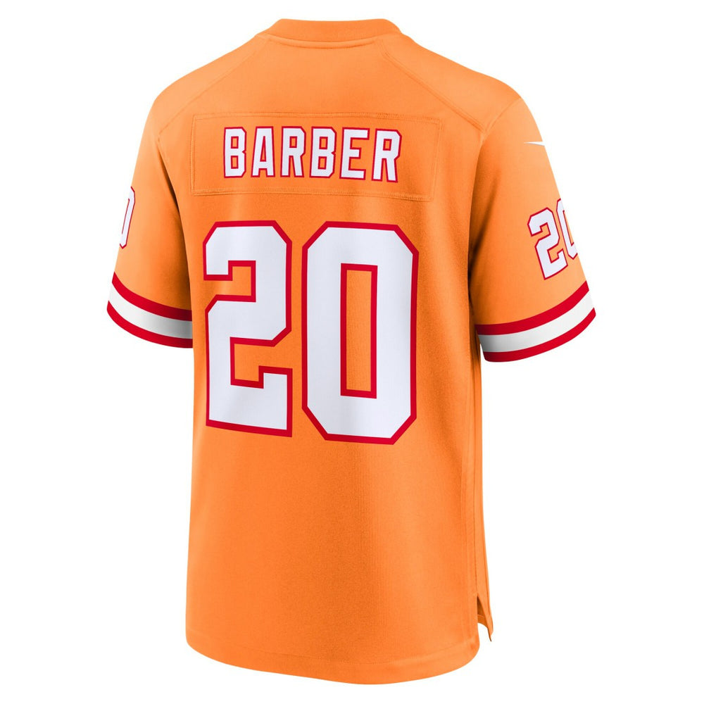Nike Ronde Barber Tampa Bay Buccaneers Youth Retired Player Game Jersey Orange