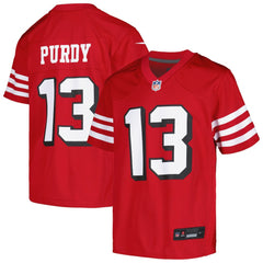 Nike Brock Purdy San Francisco 49ers Youth Game Jersey Scarlet