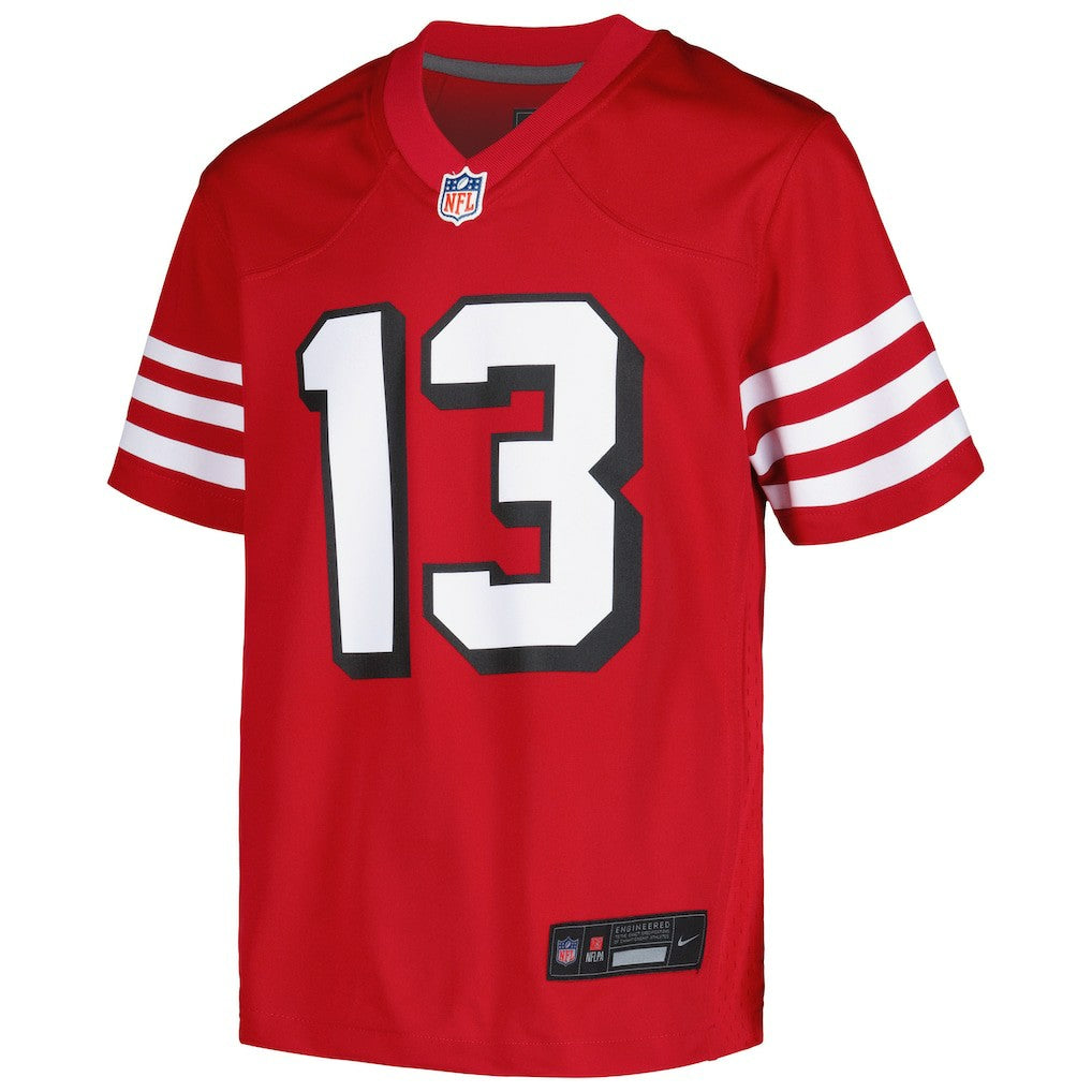 Nike Brock Purdy San Francisco 49ers Youth Game Jersey Scarlet