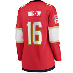 Aleksander Barkov Florida Panthers Fanatics Women's Captain Patch Home Breakaway Player Jersey - Red - NHL 200340953