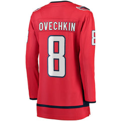 Alexander Ovechkin Washington Capitals Fanatics Women's Captain Patch Home Breakaway Player Jersey - Red - NHL 200340954