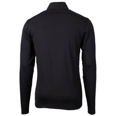 Philadelphia Eagles Cutter & Buck Gridiron Classics Big & Tall Virtue Eco Pique Recycled Quarter-Zip Pullover Top Black