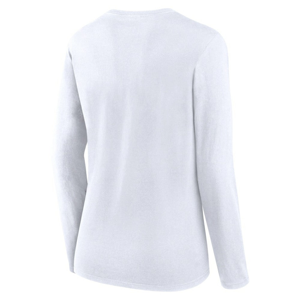 St. Louis Cardinals Fanatics Women's Lightweight Fitted Long Sleeve T-Shirt - White - Fanatics Online