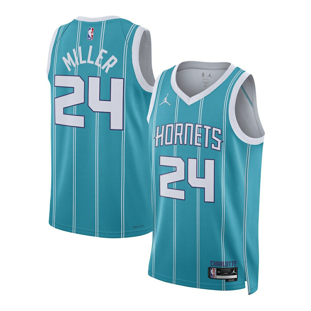 Brandon Miller Charlotte Hornets Unisex NBA Draft Swingman Jersey Icon Edition Teal | Nike Near Me