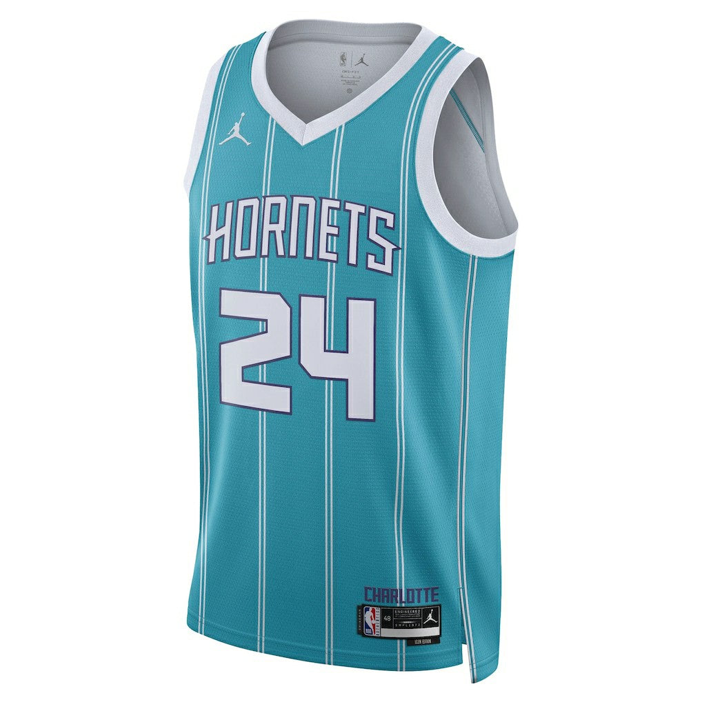 Brandon Miller Charlotte Hornets Unisex NBA Draft Swingman Jersey Icon Edition Teal | Nike Near Me