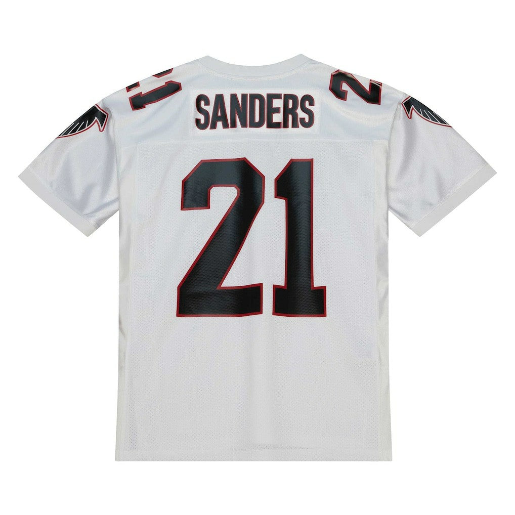 Mitchell & Ness Deion Sanders Atlanta Falcons 1991 Authentic Throwback Retired Player Jersey White