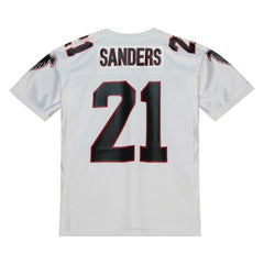 Mitchell & Ness Deion Sanders Atlanta Falcons 1991 Authentic Throwback Retired Player Jersey White