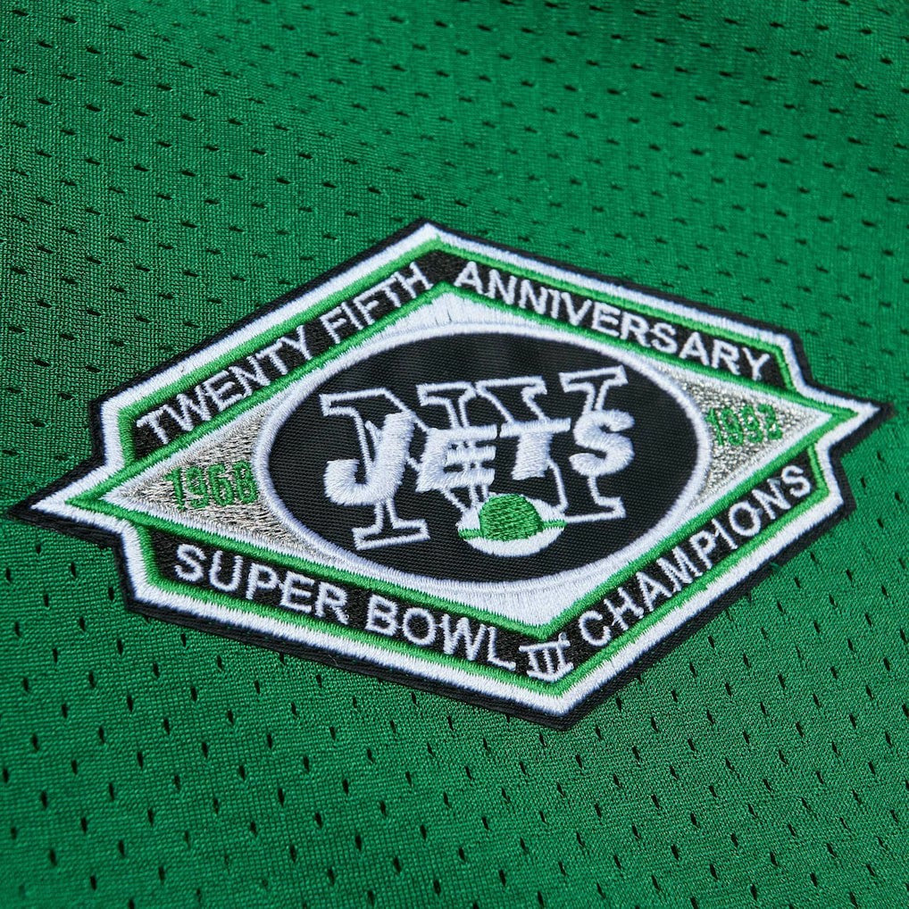 Mitchell & Ness Boomer Esiason New York Jets 1993 Authentic Throwback Retired Player Pocket Jersey Kelly Green