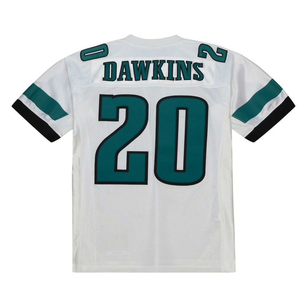 Mitchell & Ness Brian Dawkins Philadelphia Eagles 1996 Authentic Throwback Retired Player Jersey White
