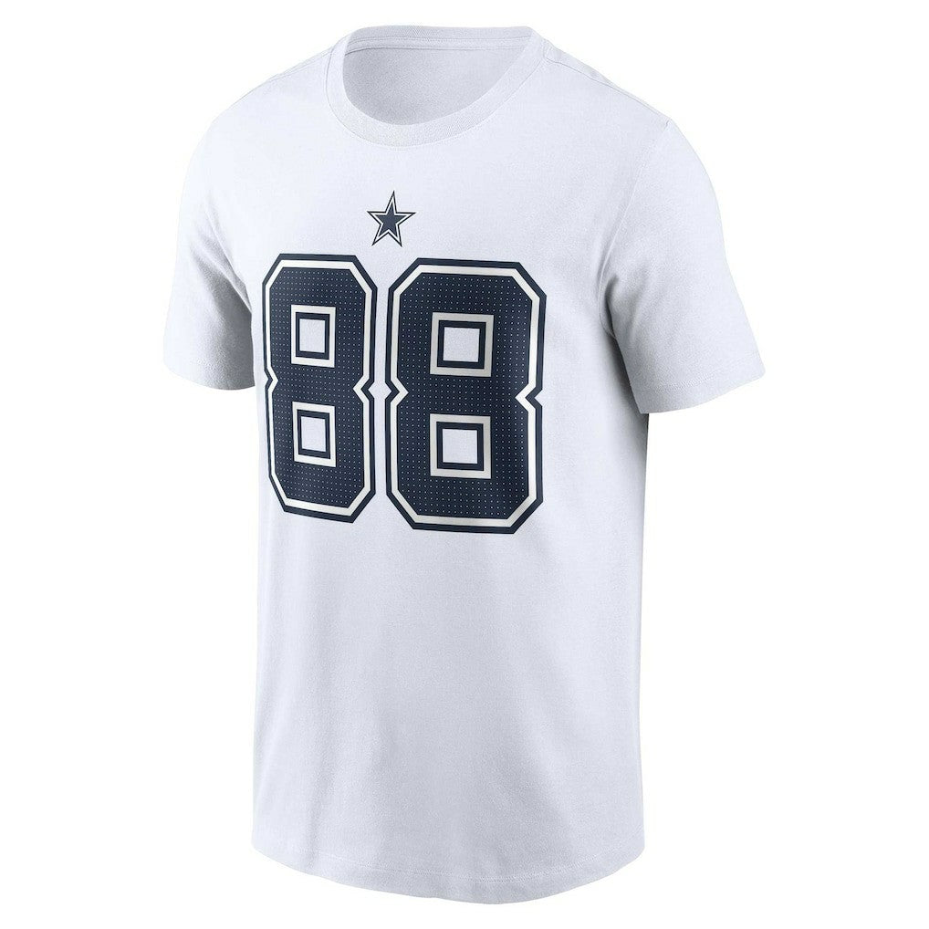 Nike CeeDee Lamb Dallas Cowboys Player Name & Number T-Shirt White