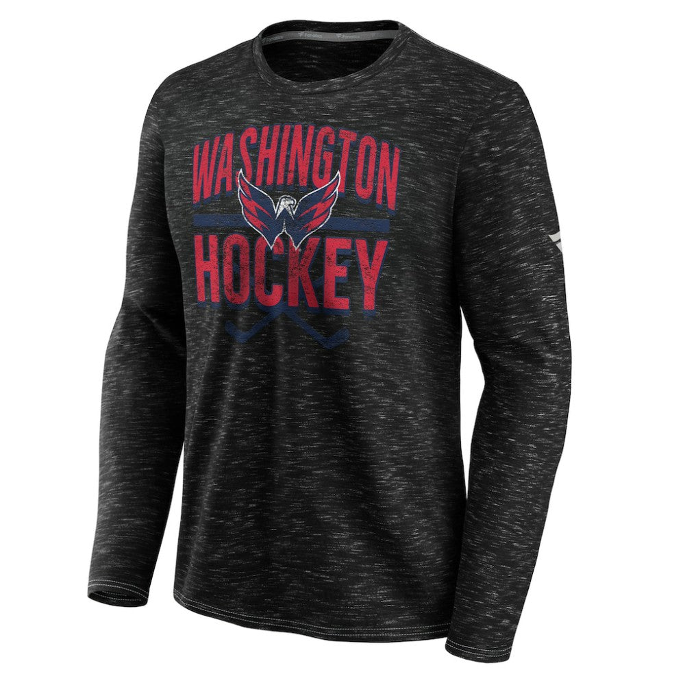 Washington Capitals Fanatics Iced Out Long Sleeve T-Shirt - Gray - NHL 200351819