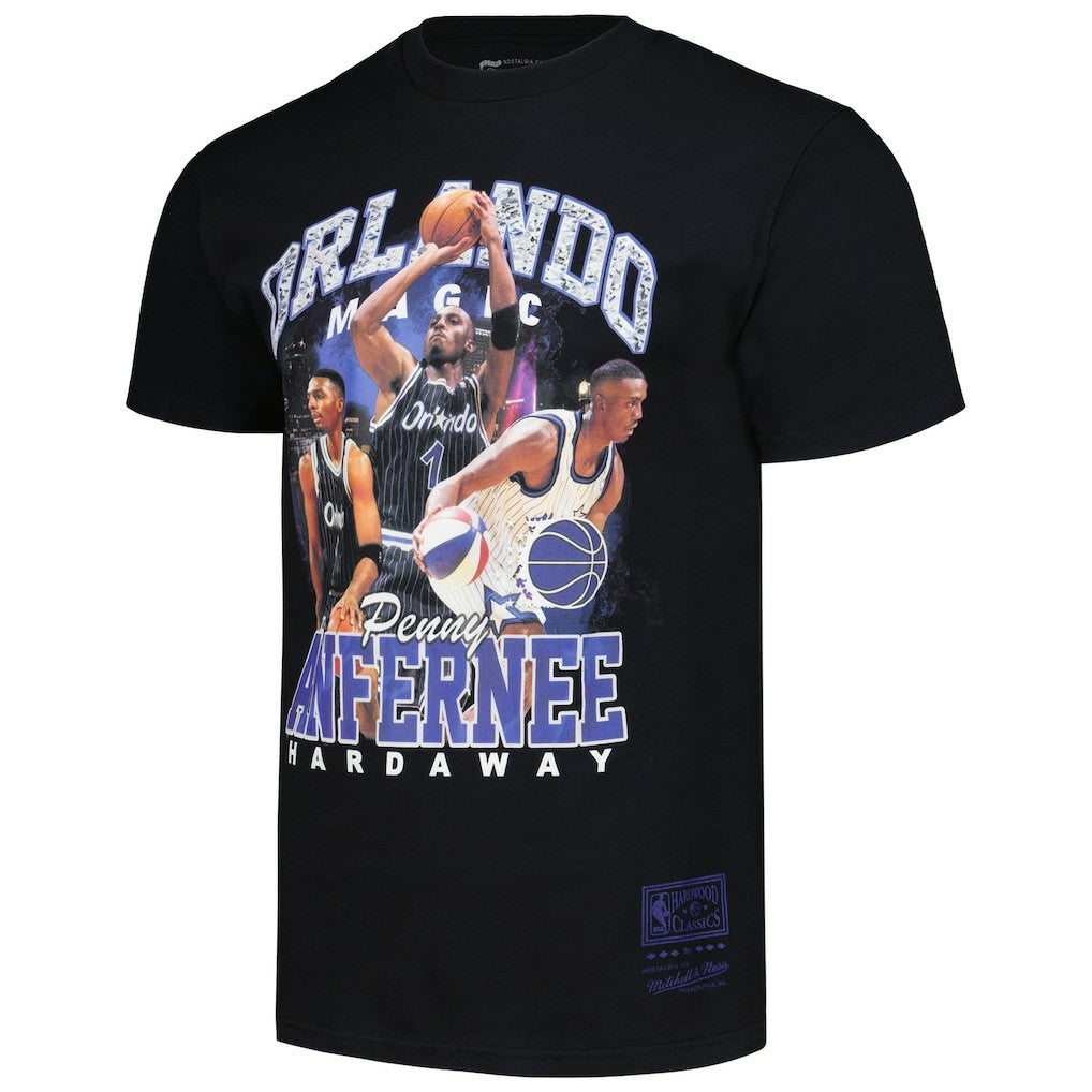 Penny Hardaway Orlando Magic Hardwood Classics Bling Concert Player T-Shirt Black | Mitchell & Ness Near Me