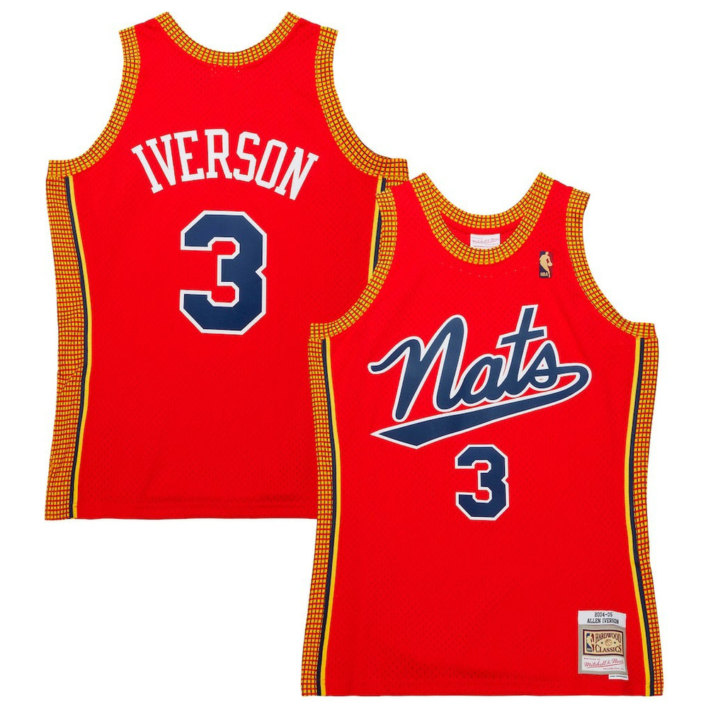 Allen Iverson Philadelphia 76ers 2004/05 Hardwood Classics Swingman Jersey Red | Mitchell & Ness discount