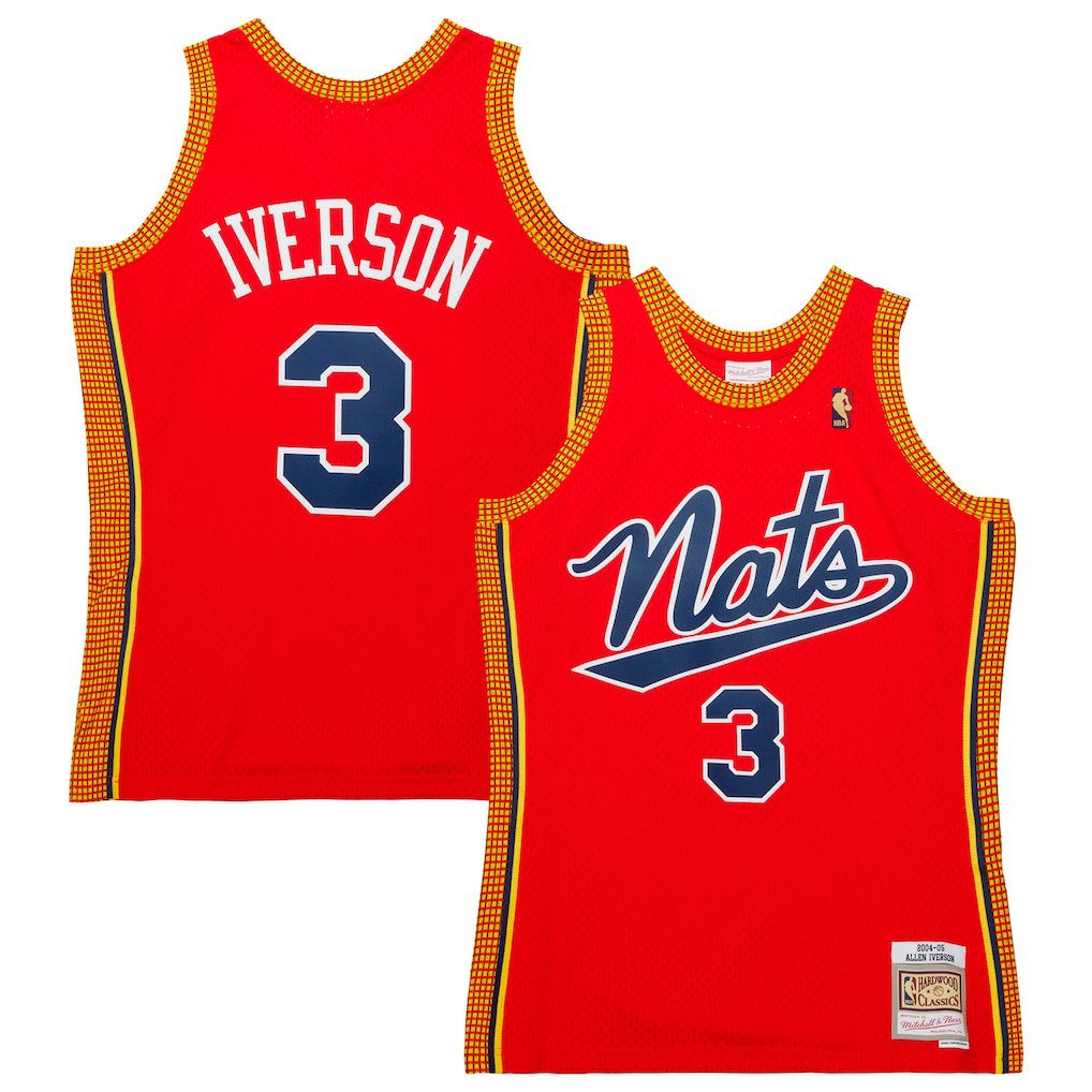 Allen Iverson Philadelphia 76ers 2004/05 Hardwood Classics Swingman Jersey Red | Mitchell & Ness discount