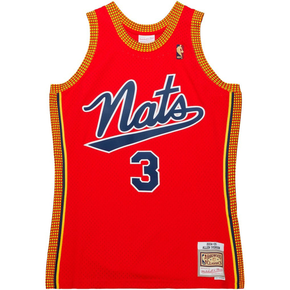 Allen Iverson Philadelphia 76ers 2004/05 Hardwood Classics Swingman Jersey Red | Mitchell & Ness discount