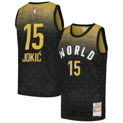 Nikola Jokic 2016 NBA Rising Stars Challenge Hardwood Classics Swingman Jersey for sale Black | Mitchell & Ness Lifestyle