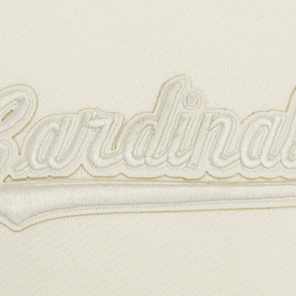 St. Louis Cardinals Pro Standard Neutral Drop Shoulder Pullover Sweatshirt - Cream - MLB Sale