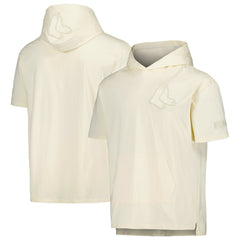Boston Red Sox Pro Standard Neutral Hoodie T-Shirt - Cream - MLB Lifestyle