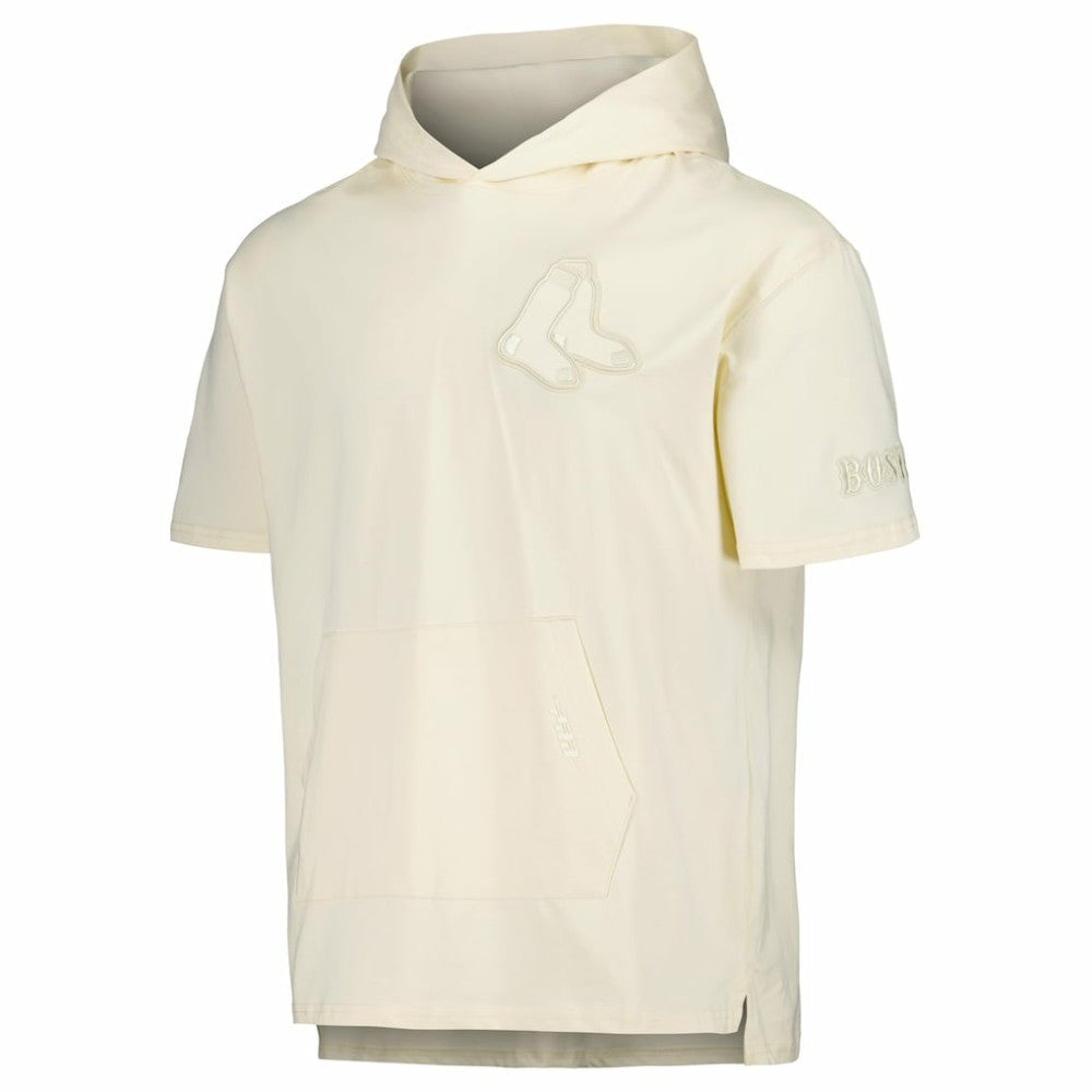 Boston Red Sox Pro Standard Neutral Hoodie T-Shirt - Cream - MLB Lifestyle