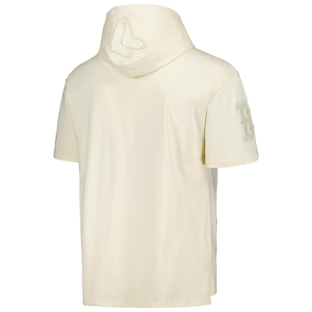 Boston Red Sox Pro Standard Neutral Hoodie T-Shirt - Cream - MLB Lifestyle