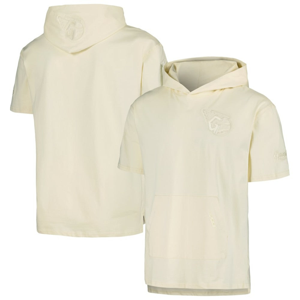 Cleveland Guardians Pro Standard Neutral Hoodie T-Shirt - Cream - MLB on Sale