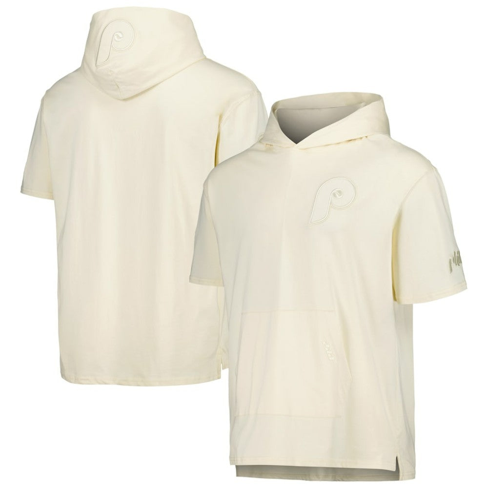 Philadelphia Phillies Pro Standard Neutral Hoodie T-Shirt - Cream - MLB on Sale