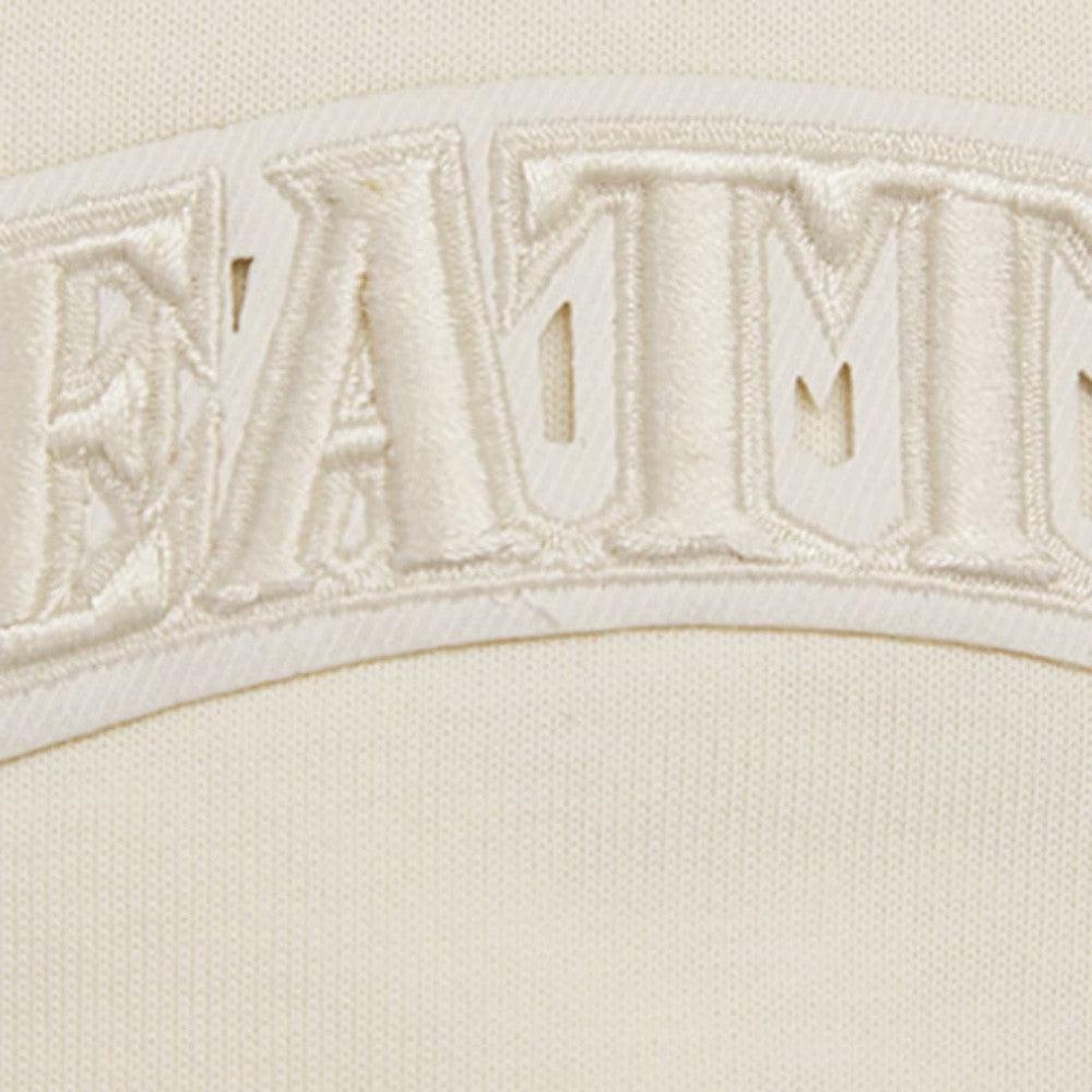 Seattle Mariners Pro Standard Neutral Hoodie T-Shirt - Cream - MLB Discount